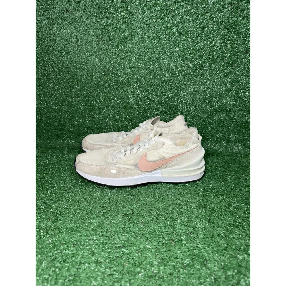 Nike Shoes Womens Size‎ 7.5 Waffle Debut White Pink Casual Sneakers DH9523-100